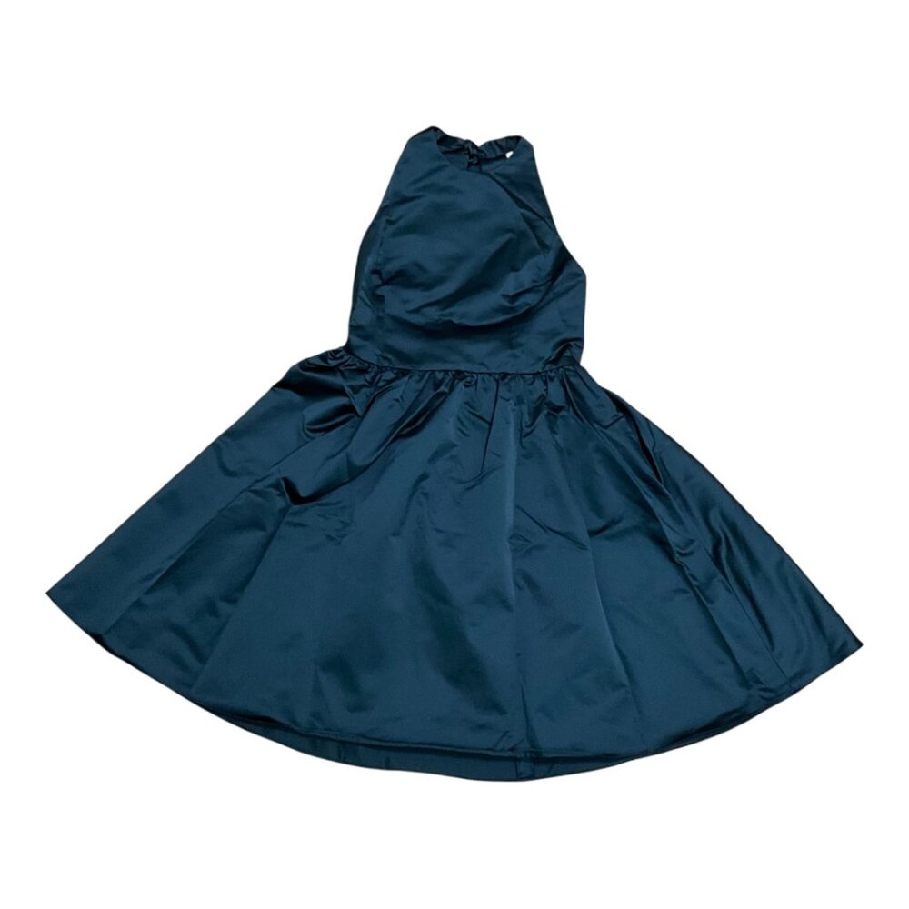 Polo Ralph Lauren Duchess Satin Audrey Black Dress Women’s Size 14 NWT $398 MSRP